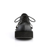 Leatherette 8 cm DANK-110 lolita shoes gothic platform shoes