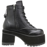 Leatherette 9,5 cm RANGER-105 lolita ankle boots platform