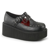 Leatherette CREEPER-215 Platform Women Creepers Shoes