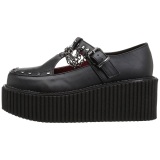 Leatherette CREEPER-215 Platform Women Creepers Shoes