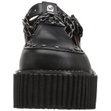 Leatherette CREEPER-215 Platform Women Creepers Shoes