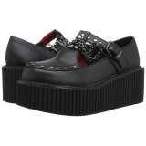 Leatherette CREEPER-215 Platform Women Creepers Shoes