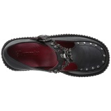 Leatherette CREEPER-215 Platform Women Creepers Shoes