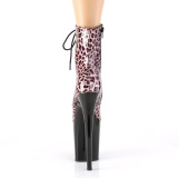 Leopard 20 cm FLAMINGO-1020LP3 Pole dancing ankle boots