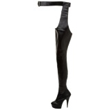 Matte 15,5 cm DELIGHT-5000 Platform Thigh High Boots