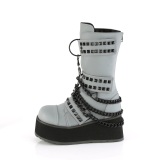 Neon 8,5 cm TRASHVILLE-138 demoniacult boots - unisex platform boots