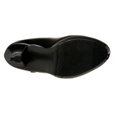 Patent 10,5 cm CONTESSA-50X mens pumps for wide feets