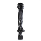 Patent 11,5 cm KERA-303 Platform Thigh High Boots