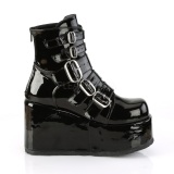 Patent 11 cm CONCORD-57 lolita ankle boots platform