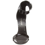 Patent 13 cm Pleaser AMUSE-10 high heeled sandals