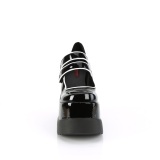 Patent 13 cm VOID-37 alternative shoes platform black