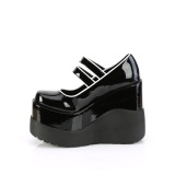 Patent 13 cm VOID-37 alternative shoes platform black