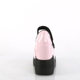 Patent 13 cm VOID-37 alternative shoes platform rose