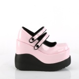 Patent 13 cm VOID-37 alternative shoes platform rose