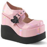 Patent 13 cm VOID-38 alternative shoes platform rose