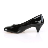 Patent 6 cm FEFE-01 pumps for mens and drag queens in black