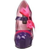 Pink Purple 13 cm KITTY-32 Womens Shoes with High Heels