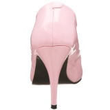 Pink Shiny 10 cm VANITY-420 Pumps High Heels for Men