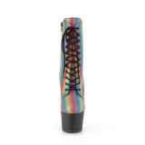 Rainbow 18 cm ADORE-1020REFL-02 pole dance ankle boots