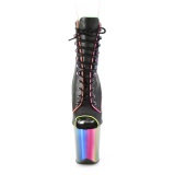 Rainbow 20 cm FLAMINGO-1021RC-02 pole dance ankle boots