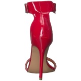 Red 13 cm AMUSE-10 transvestite shoes