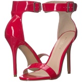 Red 13 cm AMUSE-10 transvestite shoes