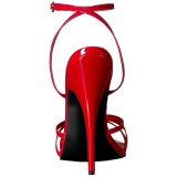 Red 15 cm DOMINA-108 fetish high heeled shoes