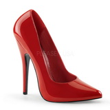 Red Patent Shiny 15 cm DOMINA-420 pointed toe high heel stilettos