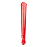 Red Shiny 13,5 cm INDULGE-3000 Thigh High Boots for Men