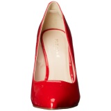 Red Shiny 13 cm AMUSE-20 Pumps High Heels for Men