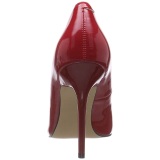 Red Varnished 10 cm CLASSIQUE-20 pointed toe stiletto pumps