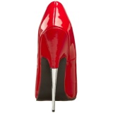 Red Varnished 15 cm SCREAM-01 Women Pumps Shoes Stiletto Heels