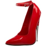 Red Varnished 15 cm SCREAM-12 Women Pumps Shoes Stiletto Heels