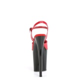 Red platform 20 cm FLAMINGO-809-2 pleaser high heels shoes