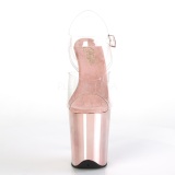 Rose 20 cm FLAMINGO-808 Chrome Platform High Heels