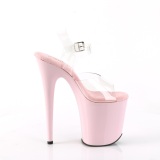 Rose 20 cm FLAMINGO-808 Platform High Heels Shoes