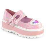 Rose 5 cm SLACKER-25 emo platform maryjane shoes with buckles