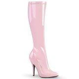 Rose Shiny 13 cm SEDUCE-2000 High Heeled Womens Boots for Men