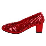 Sequins 5 cm DOROTHY cosplay bow tie pumps princess shoes