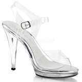 Silver 11,5 cm FLAIR-408 Womens High Heel Sandals