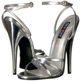 Silver 15 cm DOMINA-108 transvestite shoes