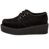 Suede 5 cm CREEPER-101 creepers shoes women gothic platform shoes