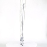 Transparent 18 cm ADORE-3021 Pleaser Overknee Boots