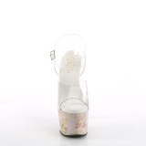 Transparent 18 cm ADORE-708MB Pole dancing high heels shoes