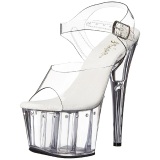 Transparent 18 cm Pleaser ADORE-708LS High Heels Platform