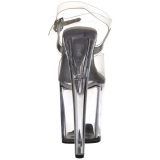 Transparent 20 cm XTREME-808 High Heels Acrylic Platform