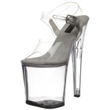 Transparent 20 cm XTREME-808 High Heels Acrylic Platform