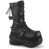 Vegan 10 cm BOXER-230 demonia boots - unisex cyberpunk boots
