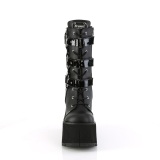 Vegan 11,5 cm KERA-110 demoniacult ankle boots platform