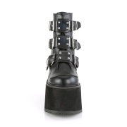 Vegan 14 cm SWING-105 demoniacult ankle boots wedges platform
